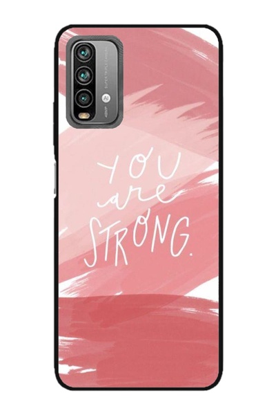 Atlas Εξατομικευμένη θήκη τύπου Xiaomi Redmi 9T, Είσαι δυνατός, , S1D1M0275