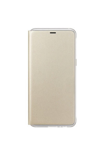 Atlas Husa Originala SAMSUNG Galaxy A3 2017 - Neon Flip Wallet (Auriu)