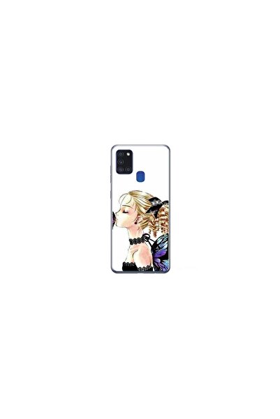 Atlas Husa personalizata tip carcasa Samsung Galaxy A21S, Butterfly Fairy, , ...