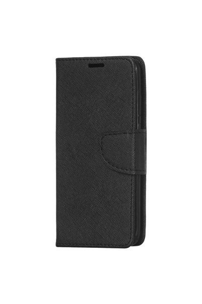 Atlas Θήκη XIAOMI RedMi 4X - Δερμάτινη Fancy TSS, Μαύρη