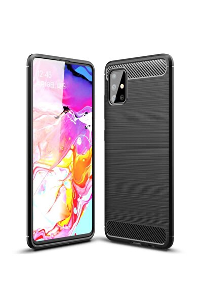 Atlas Husa SAMSUNG Galaxy A71 - Carbon (Negru) FORCELL