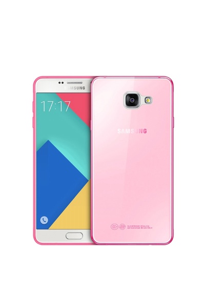 Atlas Θήκη SAMSUNG Galaxy A3 2016 - Ultra Slim (Ροζ Διαφανής)