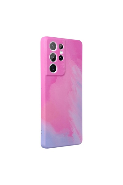 Atlas Husa pentru SAMSUNG Galaxy S21 Ultra - Silicon Pop (Design 1) FORCELL