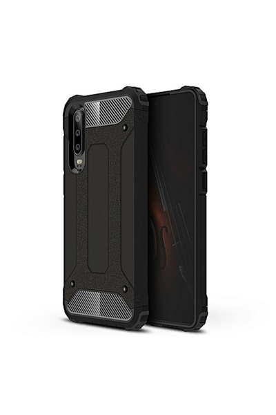 Atlas Husa Pentru HUAWEI P30 - TPU Luxury Armor TSS, Negru