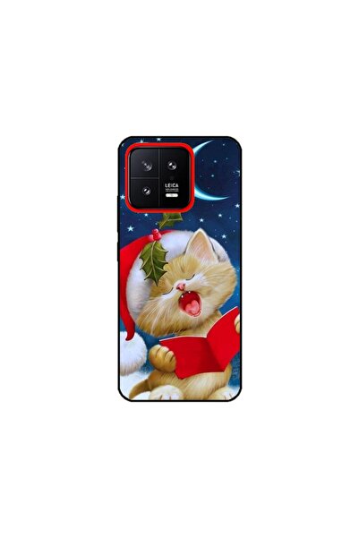 Atlas Εξατομικευμένη θήκη τύπου Xiaomi 13, Christmas Cat, , S1D1M0048