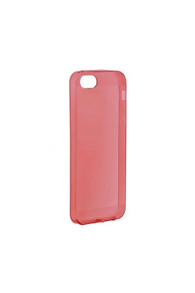 Atlas Husa APPLE iPhone 6 / 6S - Ultra Slim (Rosu Transparent)