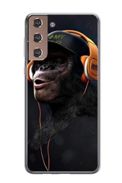 Atlas Husa personalizata tip carcasa Samsung Galaxy S21, Monkey, , S1D1M0319