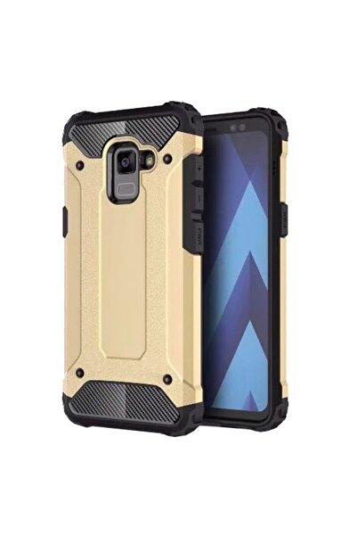 Atlas Husa SAMSUNG Galaxy A5 2018 \ A8 2018 - TPU Luxury Armor TSS, Auriu