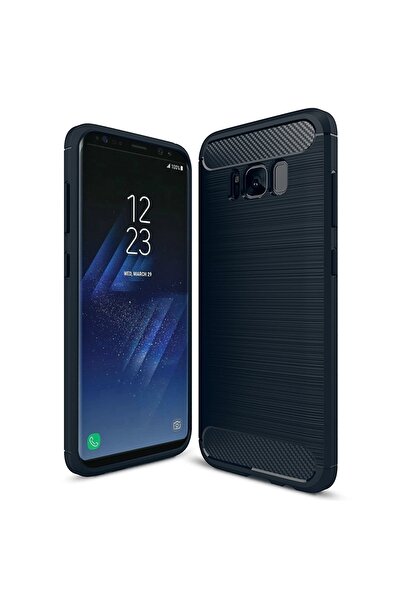 Atlas Husa SAMSUNG Galaxy S8 Plus - Luxury Carbon TSS, Bleumarin