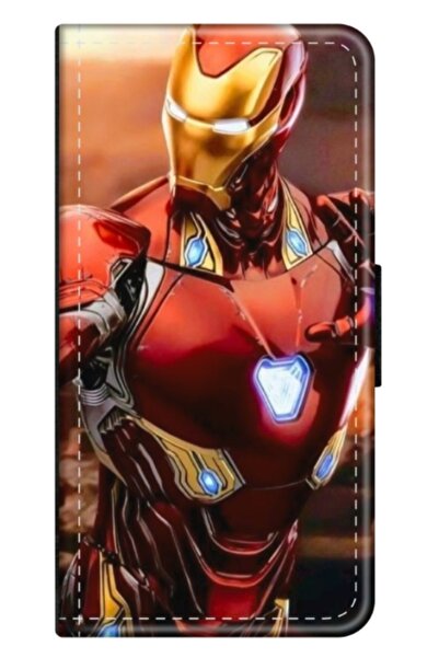 Atlas Husa personalizata tip carte Xiaomi Redmi Note 12 Pro Plus 5G, Iron Man...