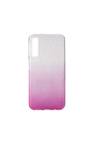 Atlas Husa SAMSUNG Galaxy A7 2018 - Forcell Shining (Argintiu/Roz)