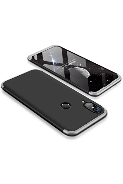 Atlas Husa HUAWEI P20 Lite - 360 Grade (Negru cu Argintiu)