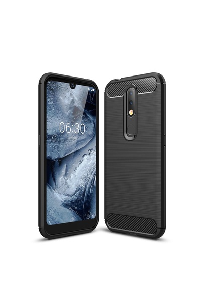 Atlas Husa NOKIA 4.2 - Luxury Carbon TSS, Negru
