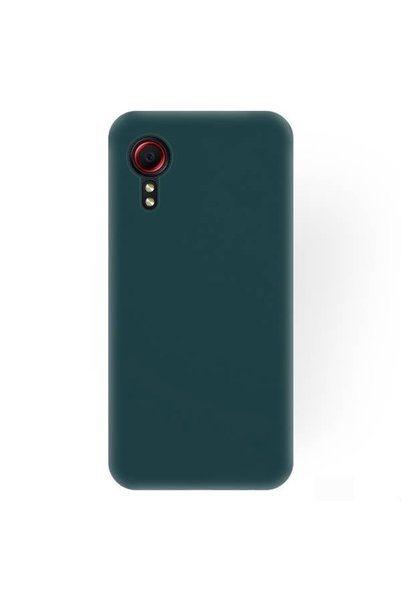 Atlas Husa pentru SAMSUNG Galaxy Xcover 5 - Silicon Cover (Verde Inchis)
