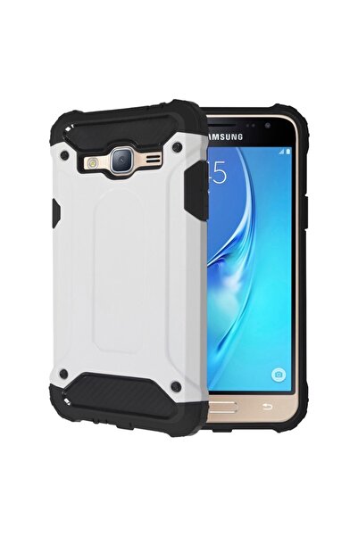 Atlas Калъф тип „тефтер“ за SAMSUNG Galaxy J5 (2015) - TPU Luxury Armor TSS, бял