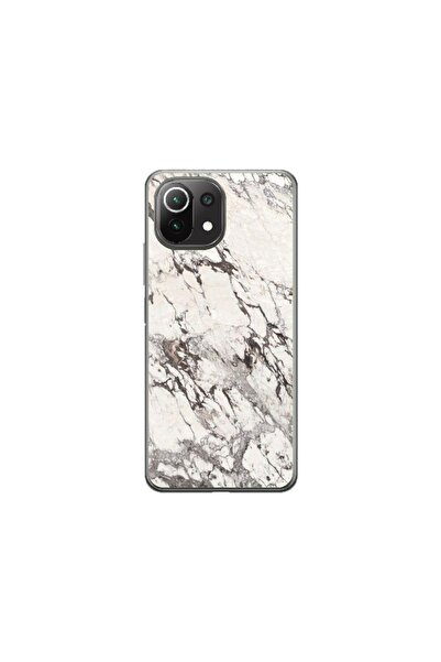 Atlas Husa personalizata tip carcasa Xiaomi Mi 11 Pro, White Marble, , S1D1M0325