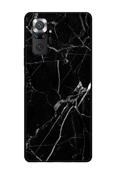Atlas Husa personalizata tip carcasa Xiaomi Redmi Note 10 Pro, Black Marble, , S1D1M0229