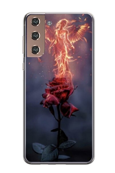 Atlas Προσωποποιημένη θήκη Samsung Galaxy S24, Fire Rose, , S1D1M0158