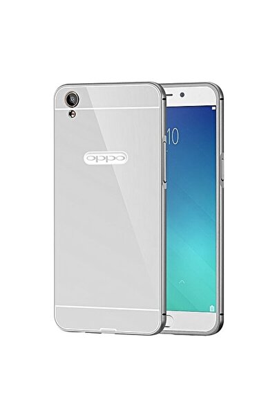 Atlas Husa Oppo R9 Plus - Πολυτελές μεταλλικό TSS, ασημί