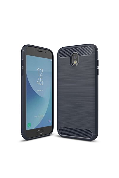 Atlas Husa SAMSUNG Galaxy J3 2017 - Luxury Carbon TSS, Bleumarin