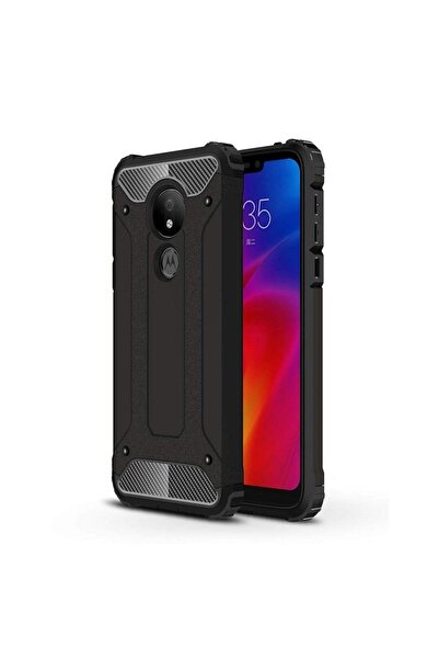 Atlas MOTOROLA Moto G7 Power Θήκη - Armor (Μαύρη) FORCELL