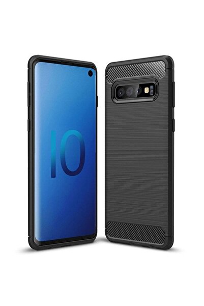 Atlas Husa SAMSUNG Galaxy S10 - Carbon (Negru) FORCELL