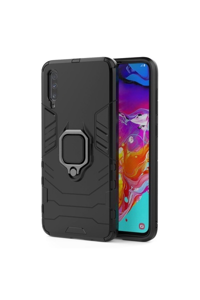 Atlas Husa SAMSUNG Galaxy A70 \ A70s - Ring Armor (Negru)