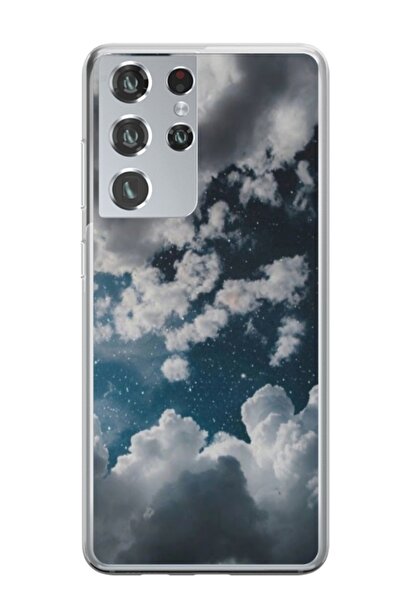 Atlas Husa personalizata tip carcasa Samsung Galaxy S21 Ultra, Blue Sky, , S1...