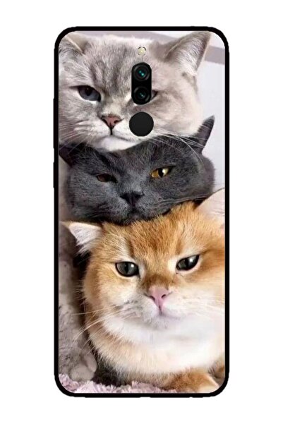 Atlas Εξατομικευμένη θήκη τύπου Xiaomi Redmi 8, Γάτες, , S1D1M0116