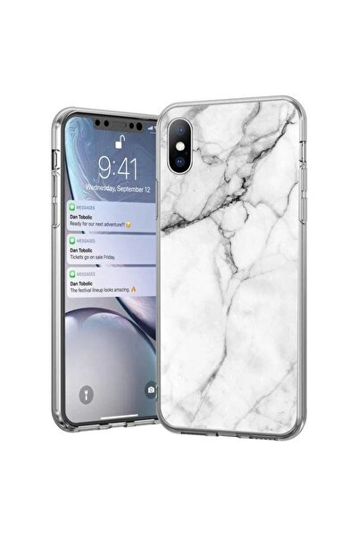 Atlas Husa XIAOMI Redmi Note 8 Pro - Marble (Alb)
