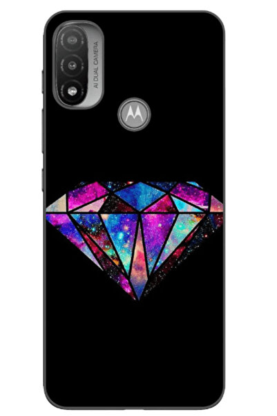 Atlas Husa Motorola Moto E20 Silicon Gel Model Diamond Black