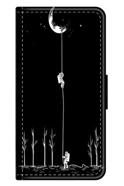 Atlas Husa personalizata tip carte Samsung Galaxy S21, Climbing to the Moon, ...