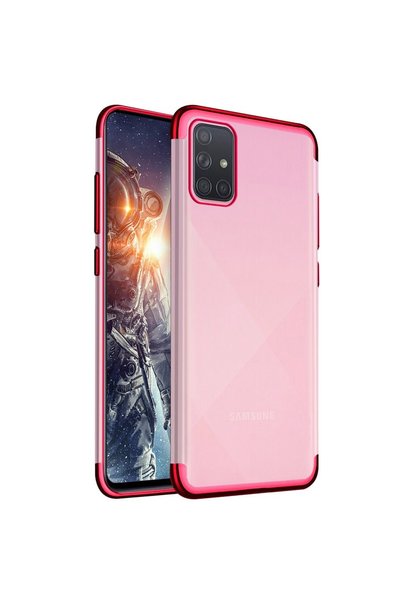 Atlas Θήκη SAMSUNG Galaxy A71 - Plating Soft (Rosu)