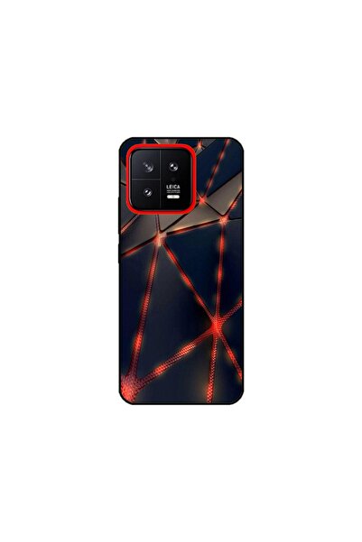 Atlas Εξατομικευμένη θήκη τύπου Xiaomi 13, Lava Triangles, , S1D1M0367