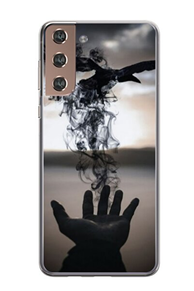 Atlas Εξατομικευμένη θήκη τύπου Samsung Galaxy S21 Plus, Black Magic, , S1D1M...