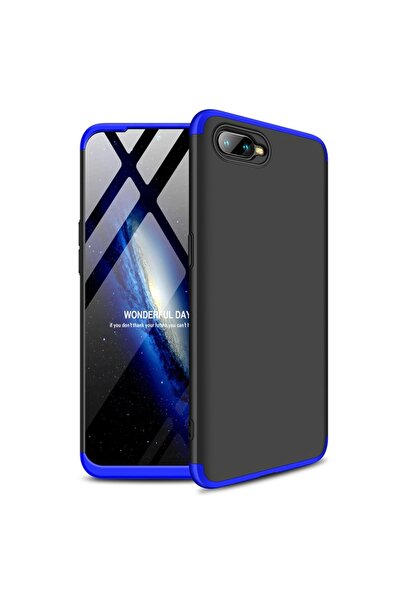 Atlas Husa OPPO RX17 Neo - GKK 360 Full Cover (Albastru/Negru)