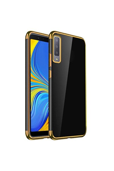 Atlas Husa SAMSUNG Galaxy A7 2018 - Plating Soft (Auriu)