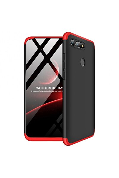 Atlas Husa HUAWEI Honor View 20 - 360 Grade (Negru/Rosu)