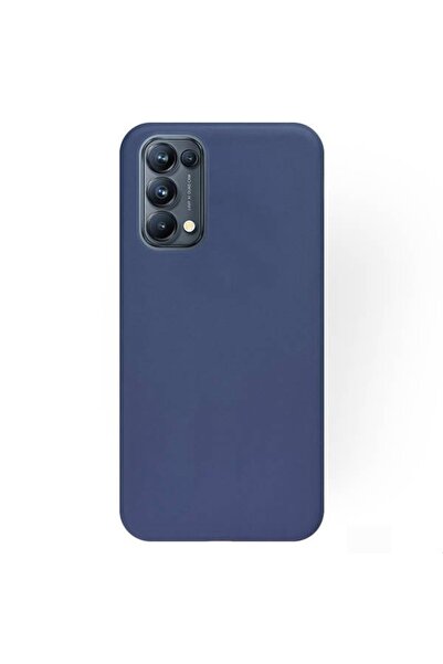 Atlas Husa pentru OPPO Reno 5 4G - Silicon Cover (Bleumarin)