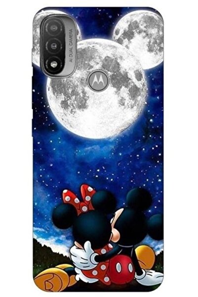 Atlas Husa Silicon Soft , Compatibila Cu Motorola Moto E20, Moon