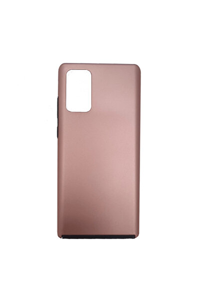Atlas Husa HUAWEI P40 - 360 Grade Colored (Fata Silicon/Spate Plastic) Roz-Auriu