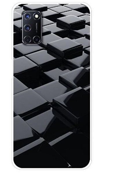 Atlas Husa din Silicon pentru Oppo A54 (5G) A74 (5G) A93 (5G), 3D black