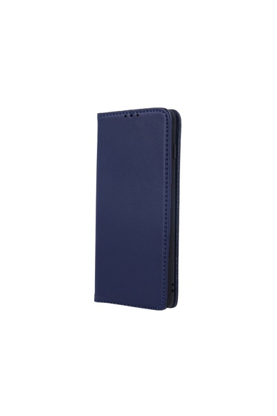 Atlas Husa APPLE iPhone 12 Pro Max - Magnet Piele Naturala (Bleumarin)