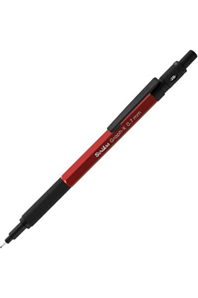 Scrikss Graph-X versatil ( 0.7 mm ) Kırmızı Şeffaf Ambalaj