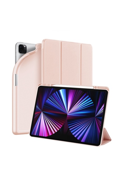 Atlas Husa pentru APPLE IPad Pro 12.9 (2021) - Dux Ducis Osom (Roz)"