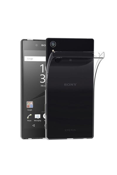 Atlas Husa SONY Xperia Z5 Premium - Πολυτελής λεπτή θήκη TSS, διαφανής