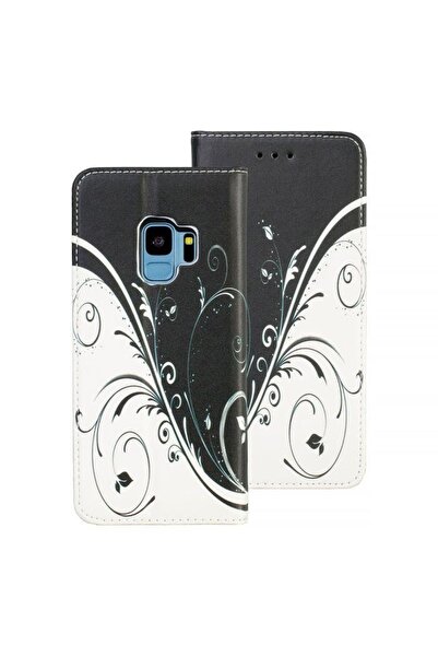 Atlas Θήκη HUAWEI P20 Lite - Decor Book (Μαύρο/Λευκό)