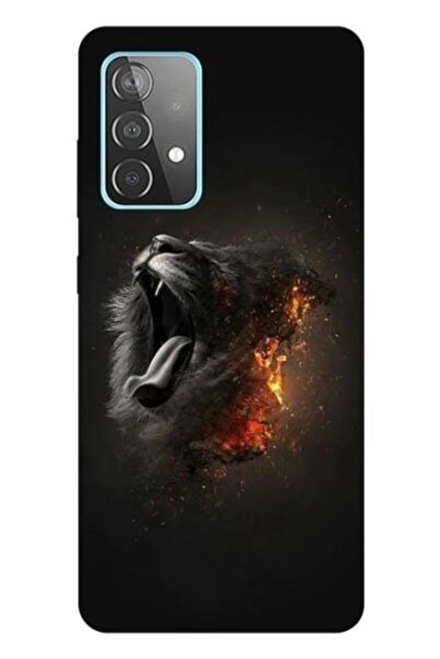 Atlas Μαλακή θήκη σιλικόνης συμβατή με Samsung Galaxy A52s 5g Lion Model