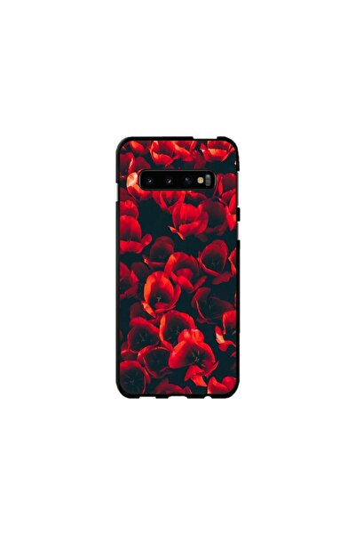 Atlas Εξατομικευμένη θήκη τύπου Samsung Galaxy S10 Plus, Λουλούδια 24, , S1D1...
