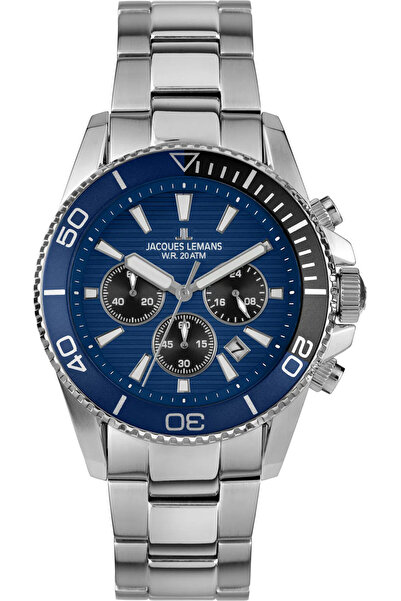 Jacques Lemans 1-2206H ساعة يد ليفربول دايفر للرجال